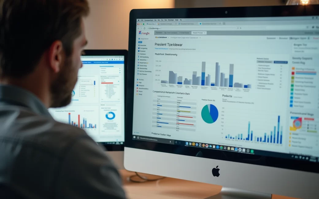 Multiple SEO tool interfaces displayed together for comparison